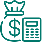 icon used for no hidden costs