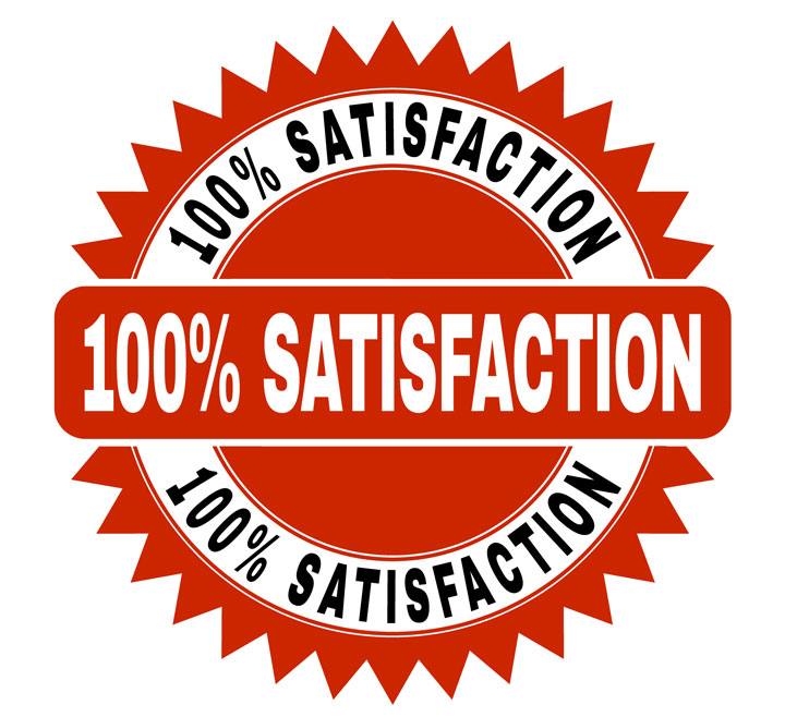 100% Satisfaction Seal